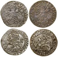 Polska, zestaw: 2 x półgrosz, 1560 i 1562