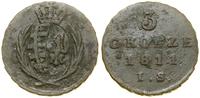 Polska, 3 grosze (trojak), 1811 IS