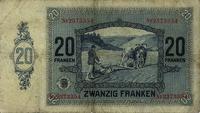 20 franków 1.10.1929, BARDZO RZADKI, Pick 37