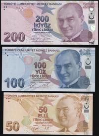 Turcja, zestaw 5 banknotów, 2009