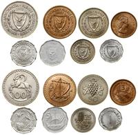 Cypr, zestaw 8 monet