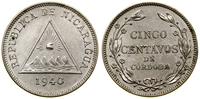Nikaragua, 5 centavo, 1940