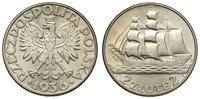 2 złote  1936, Warszawa, Żaglowiec, Parchimowicz