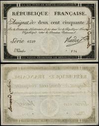 Francja, asygnata na 250 liwrów, 28.09.1793