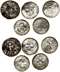 Niemcy, zestaw 5 x denar krzyżowy