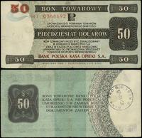 Polska, bon na 50 dolarów, 1.10.1979