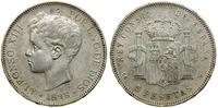 Hiszpania, 5 peset, 1898