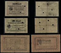 Wielkopolska, zestaw 6 banknotów, 1918–1919