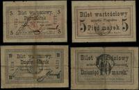 Wielkopolska, zestaw 2 banknotów, 25.09.1919