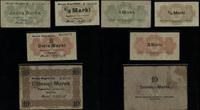Wielkopolska, zestaw 4 banknotów, 1919