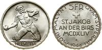 Szwajcaria, 5 franków, 1944