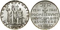 Szwajcaria, 5 franków, 1941