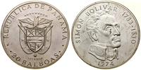 Panama, 20 balboas, 1974