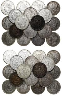 Stany Zjednoczone Ameryki (USA), zestaw 20 x 1 dolar, różne roczniki