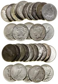 Stany Zjednoczone Ameryki (USA), zestaw 15 x 1 dolar, różne roczniki