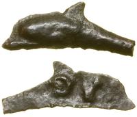 Grecja i posthellenistyczne, brąz w kształcie delfina, (VI–V w. pne)