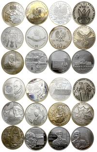 Polska, zestaw 12 x 10 złotych, różne roczniki
