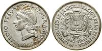 Dominikana, 1/2 peso, 1963