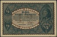 Polska, 1/2 marki polskiej, 7.02.1920