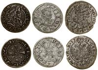 Austria, zestaw 3 x 1 krajcar