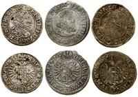 Austria, zestaw 3 x 3 krajcary, 1624, 1626, 1631