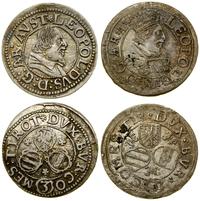 Austria, zestaw 2 x 3 krajcary, bez daty