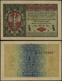 Polska, 1/2 marki polskiej, 9.12.1916