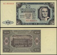 Polska, 20 złotych, 1.07.1948