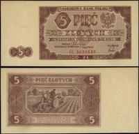 Polska, 5 złotych, 1.07.1948