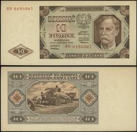 Polska, 10 złotych, 1.07.1948