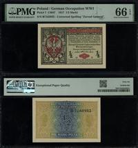 Polska, 1/2 marki polskiej, 9.12.1916