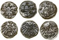 Prusy Książęce (1525–1657), lot 3 x denar, 2 x bez daty, 1563