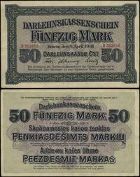 Polska, 50 marek, 4.04.1918