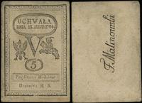 Polska, 5 groszy miedziane, 13.08.1794