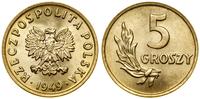 Polska, 5 groszy, 1949