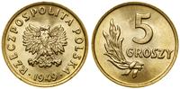 Polska, 5 groszy, 1949