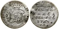 Polska, półzłotek (2 grosze), 1767 FS