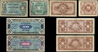 Niemcy, zestaw 4 banknotów, 1944
