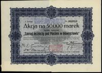 Polska, akcja na 50.000 marek, 4.08.1921