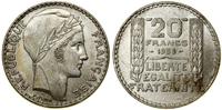 Francja, 20 franków, 1938