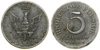 Polska, 5 fenigów, 1918 F