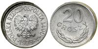 Polska, 20 groszy (destrukt), 1973