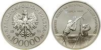 Polska, 100.000 złotych, 1991