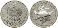 Polska, 100.000 złotych, 1991