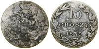 Polska, 10 groszy, 1839 MW