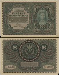 Polska, 500 marek polskich, 23.08.1919