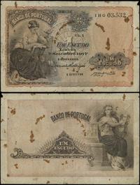 Portugalia, 1 eskudo, 7.09.1917