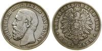 Niemcy, 2 marki, 1888 G