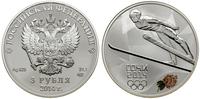 Rosja, zestaw 16 x 3 ruble + 100 rubli, 2014