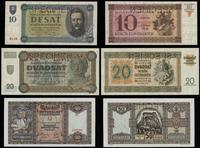Słowacja, zestaw 3 banknotów (SPECIMEN), 1940–1943